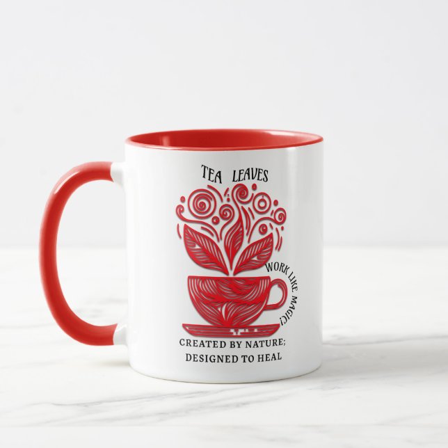 Caneca Tea Lover Motivational Mug (Esquerda)