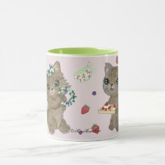 Caneca Tea party de Pippchan & de Ronchan