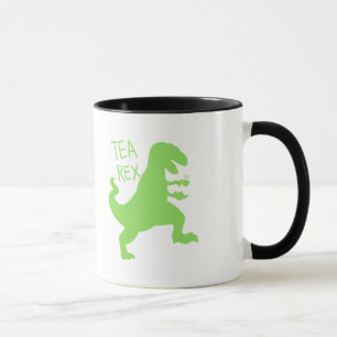 Caneca Tea rex - Escolher cor de fundo
