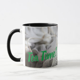 Caneca Tea Time Bag para amantes de chá