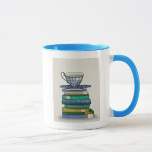Caneca Teacup e Livros 2