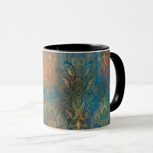 Caneca Teal Cooper Patina