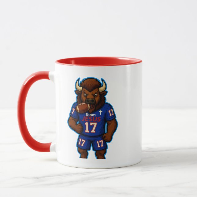 Caneca Team JESUS Football 17 - Christian (Esquerda)