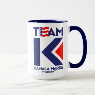 Caneca TeamK-Kamala Harris
