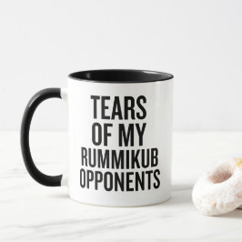 Caneca Tears Of My Rummikub Opponents