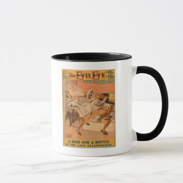 Caneca Teatro "A Bird & a Bottle" na Mau (Direita)