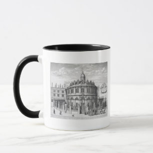 Caneca Teatro de Sheldonian, Oxford, 'de Oxonia Illustrat