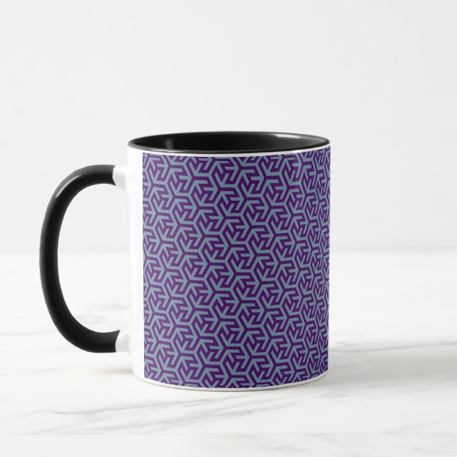 Caneca Tecido Hexagonal Real (Esquerda)