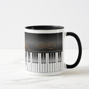 Caneca Teclado de piano