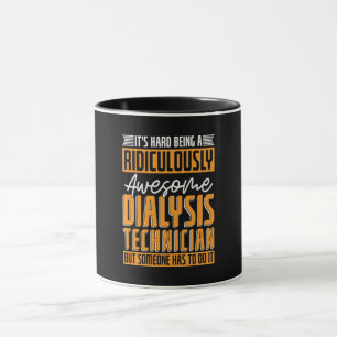 Caneca Técnica De Diálise Seu Duro É Enfermeiro De Diális