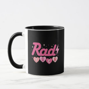 Caneca Técnico de Rad Valentines Corações Rosa Técnico de