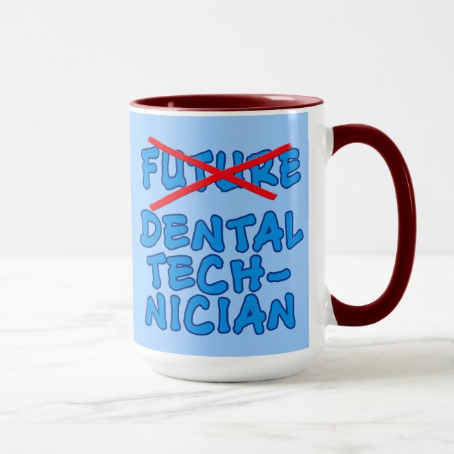 Caneca Técnico dental já não futuro (Direita)