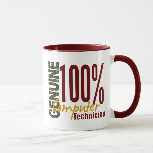 Caneca Técnico genuíno do computador (Direita)