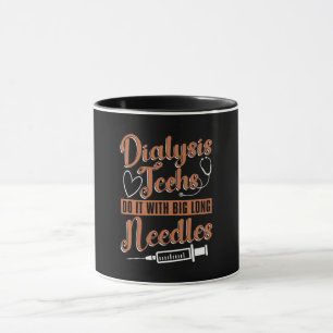 Caneca Técnicos De Diálise Da Diálise, Enfermam
