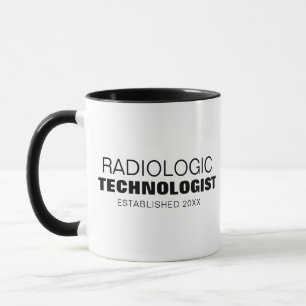 CANECA TECNOLOGISTA RADIOLÓGICA NEGRITO MUG