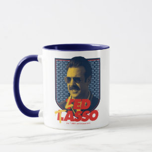 Caneca Ted Lasso   Crachá de Laço Led