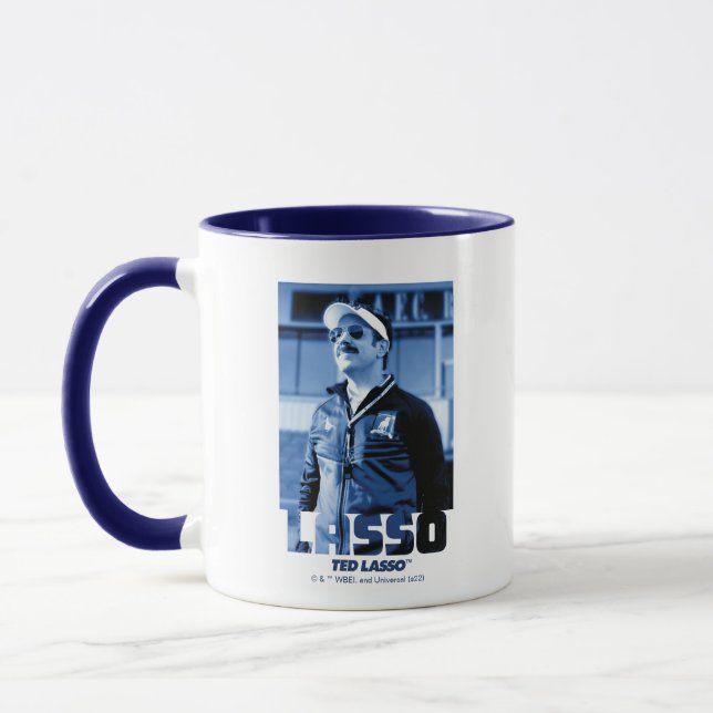 Caneca Ted Lasso | Lasso Photo Portrait Graphic (Esquerda)