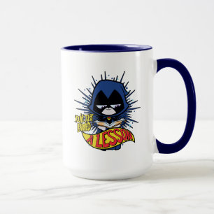 Caneca Teen Titans Go!   Raven "Aprendeu Uma Lição"