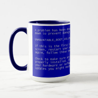 Caneca Tela azul do Windows da morte - BSOD - Mug