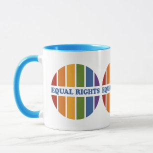 Caneca Telas de direitos iguais - escolha o estilo