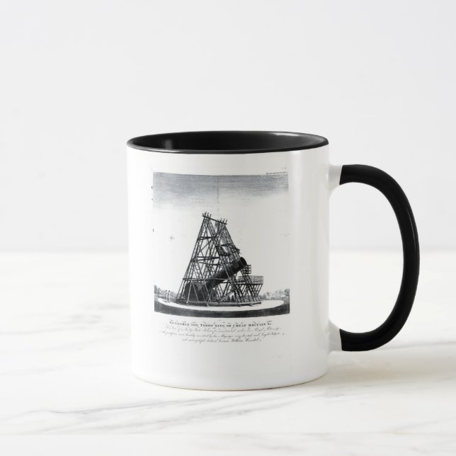 Caneca Telescópio dos quarenta pés de William Herschel (Direita)