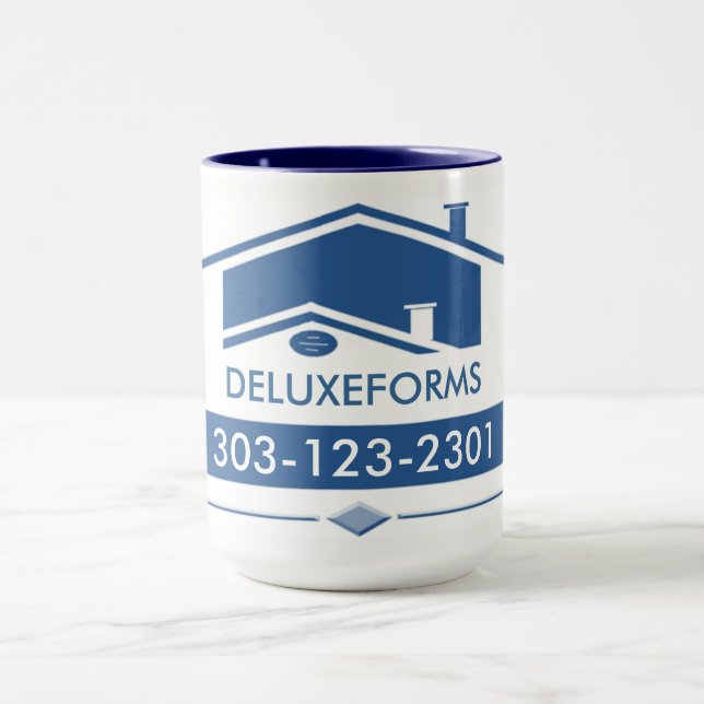 Caneca Telhado azul (Centro)