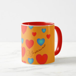 Caneca Tem Que Ter Coração, Mug