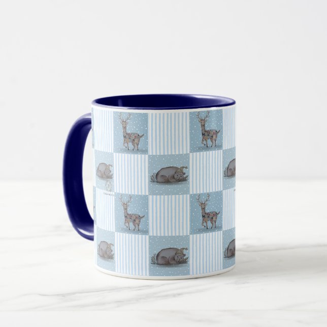 Caneca Tema Boho Deer (Frente Esquerda)