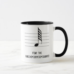 Caneca Tema o Quasihemidemisemiquaver