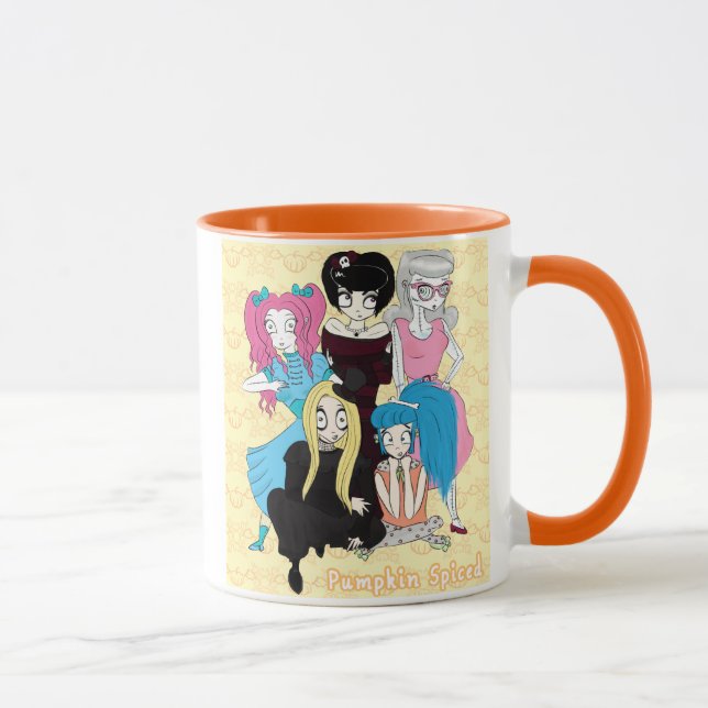 Caneca temperada abóbora (Direita)