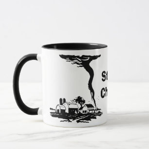 Caneca Tempestade Chaser Tornado Twister Meteorologia Cli