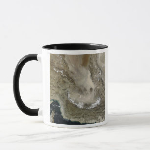Caneca Tempestade da poeira em Irã