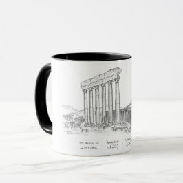 Caneca Templo de Júpiter, Baalbek, Líbano