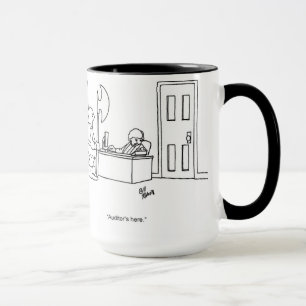 Caneca Tempo de Auditoria - Presente Humor Mug