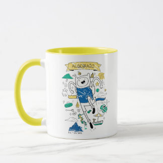 Caneca Tempo de Aventura | "Algebraic" Finn Sketch