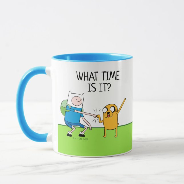 Caneca Tempo de Aventura | Finn & Jake Fist Bump (Esquerda)