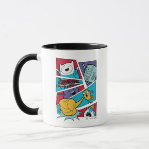 Caneca Tempo de Aventura   Gráfico do painel de ação