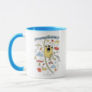 Caneca Tempo de Aventura   "Partido" Jake Sketch