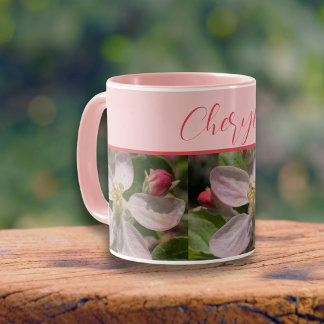 Caneca Tempo de Blossom de Maçã Doce