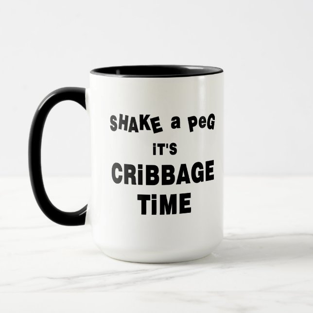 Caneca Tempo de Cribbage Mug (Esquerda)