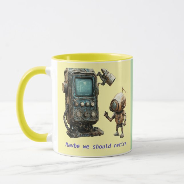 Caneca Tempo de Retirada (Esquerda)