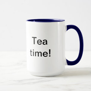 Caneca Tempo do chá!