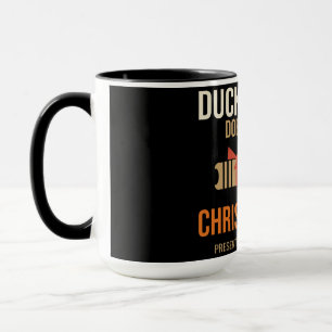 Caneca Temporada de Patos Não Tira o Natal, Caça de Patos