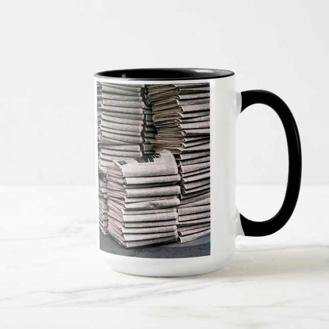 Caneca Tempos de NY: Domingo de manhã (Direita)