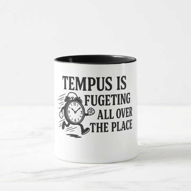 Caneca Tempus é Fugeting (Centro)