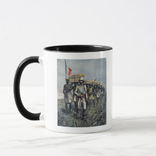 Caneca Tenente Mizon em sua missão 1892