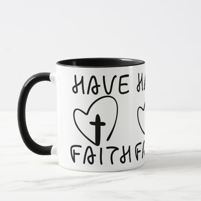 Caneca Tenha Faith Bold Tone Mug (Esquerda)