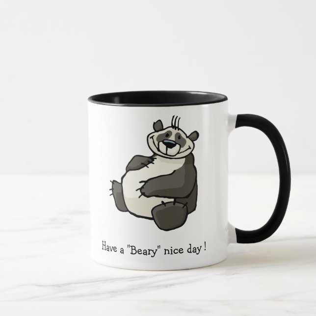 Caneca Tenha um dia agradável de Beary (Direita)