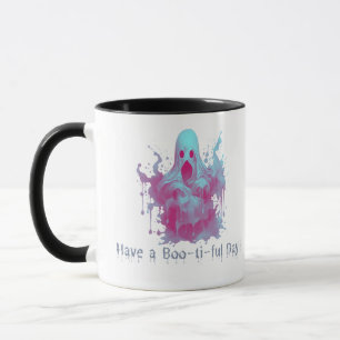 Caneca Tenha um Dia de Fantasmas de Boo-ti