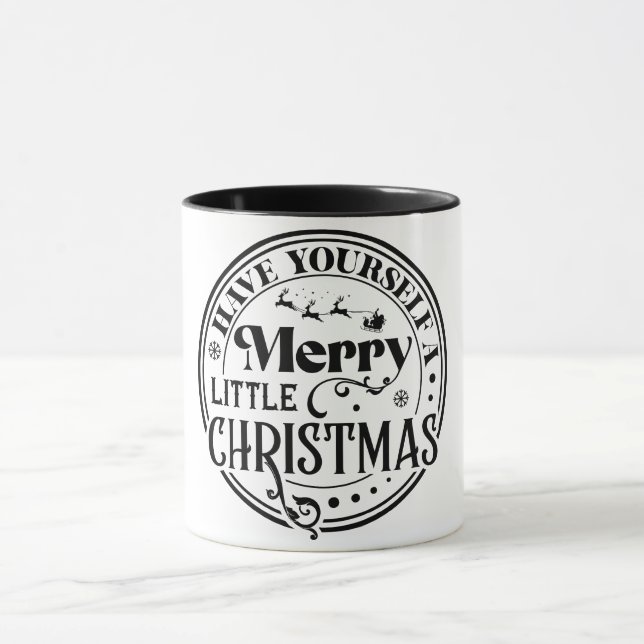 Caneca Tenha um Natal Feliz (Centro)